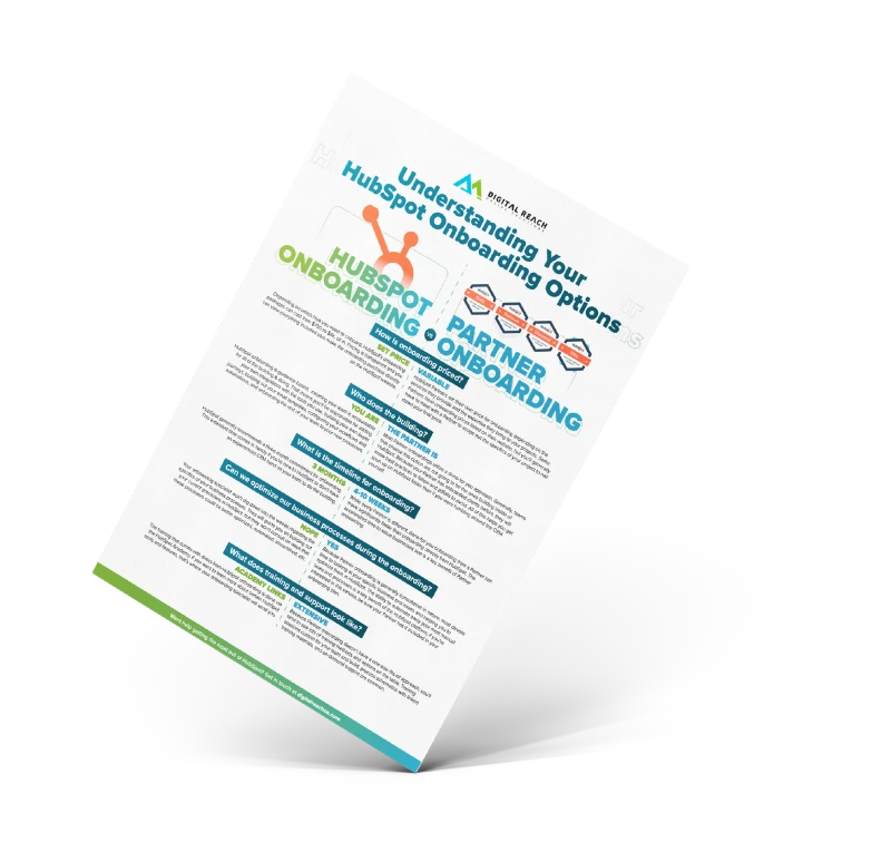 HubSpot Onboarding Options