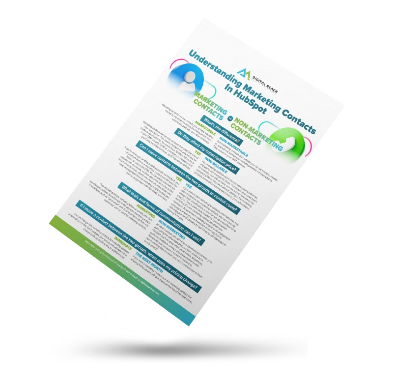 Understanding Marketing Contacts In Hubspot