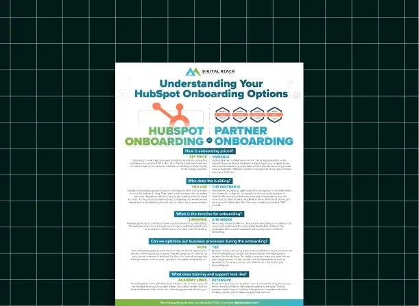 Understanding Your HubSpot Onboarding Options: HubSpot Onboarding vs. Partner Onboarding